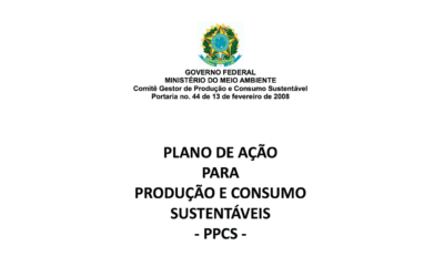 Plano de Ação para Produção e Consumo Sustentáveis