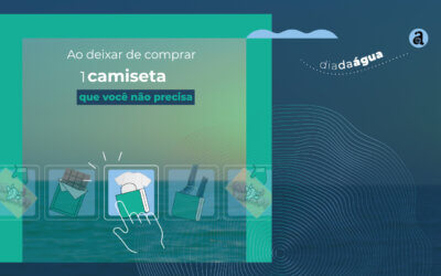 Economize água ao deixar de comprar uma camiseta