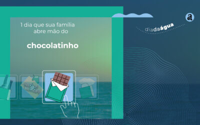 Abra mão de um chocolate e economize água