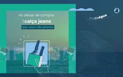 Poupe água ao deixar de comprar uma calça jeans